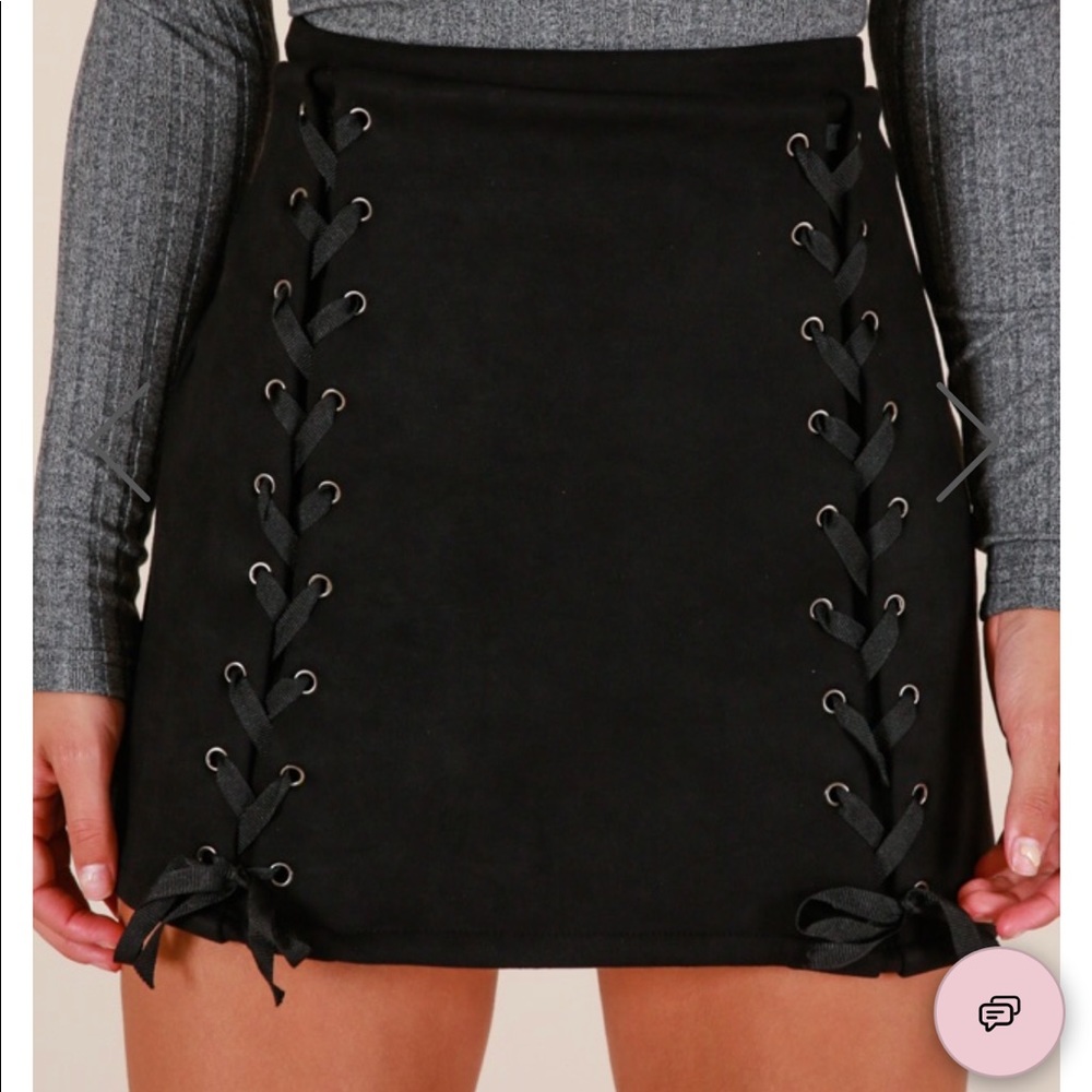 Showpo Inside Voice’s Suede Skirt